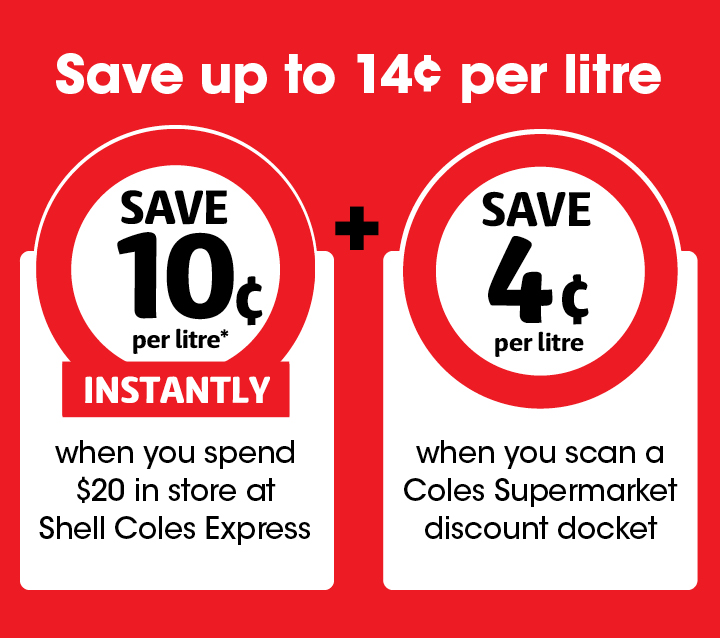 Fuel Discount Save up to 14c per litre offer